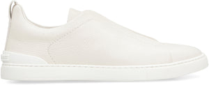 Sneakers Triple Stitch in pelle-1